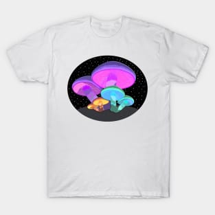 Glowing Mushrooms T-Shirt